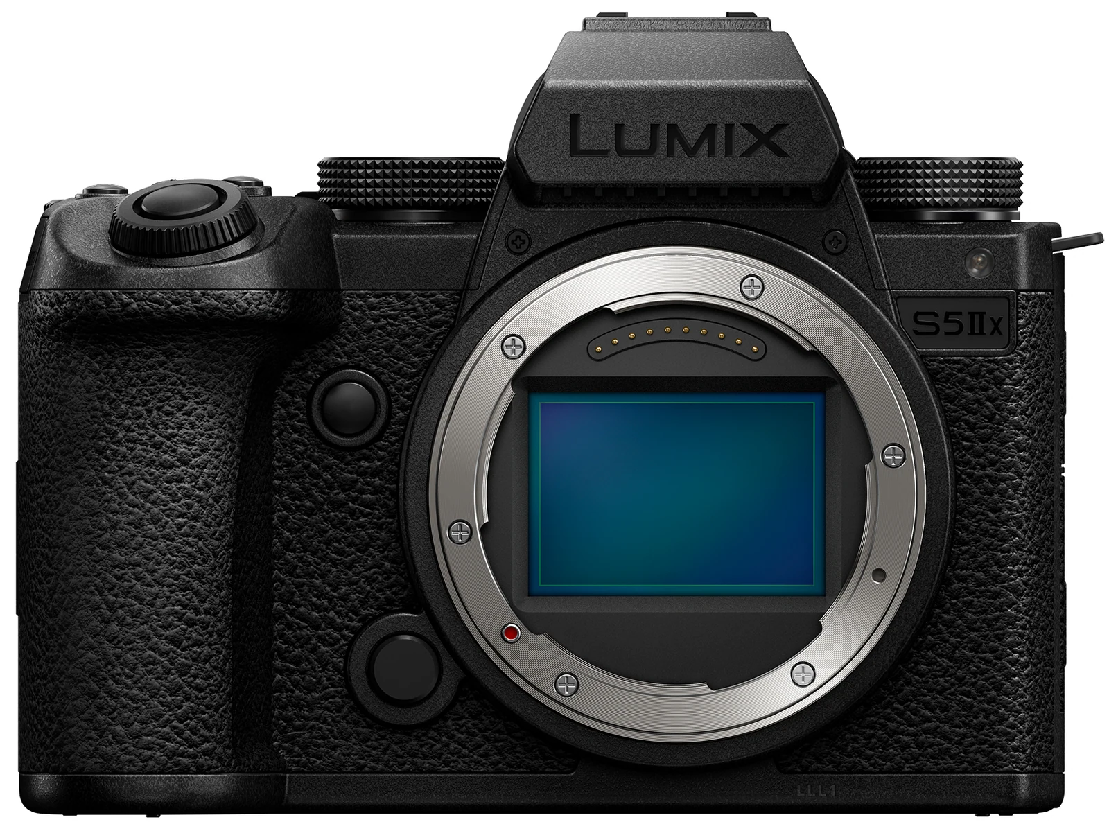 Boîtier Panasonic Lumix S5 IIX vu de face