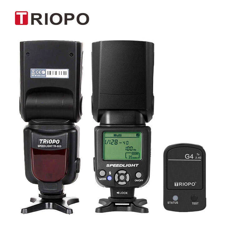 Flash Triopo TR-950 et déclencheur radio G4